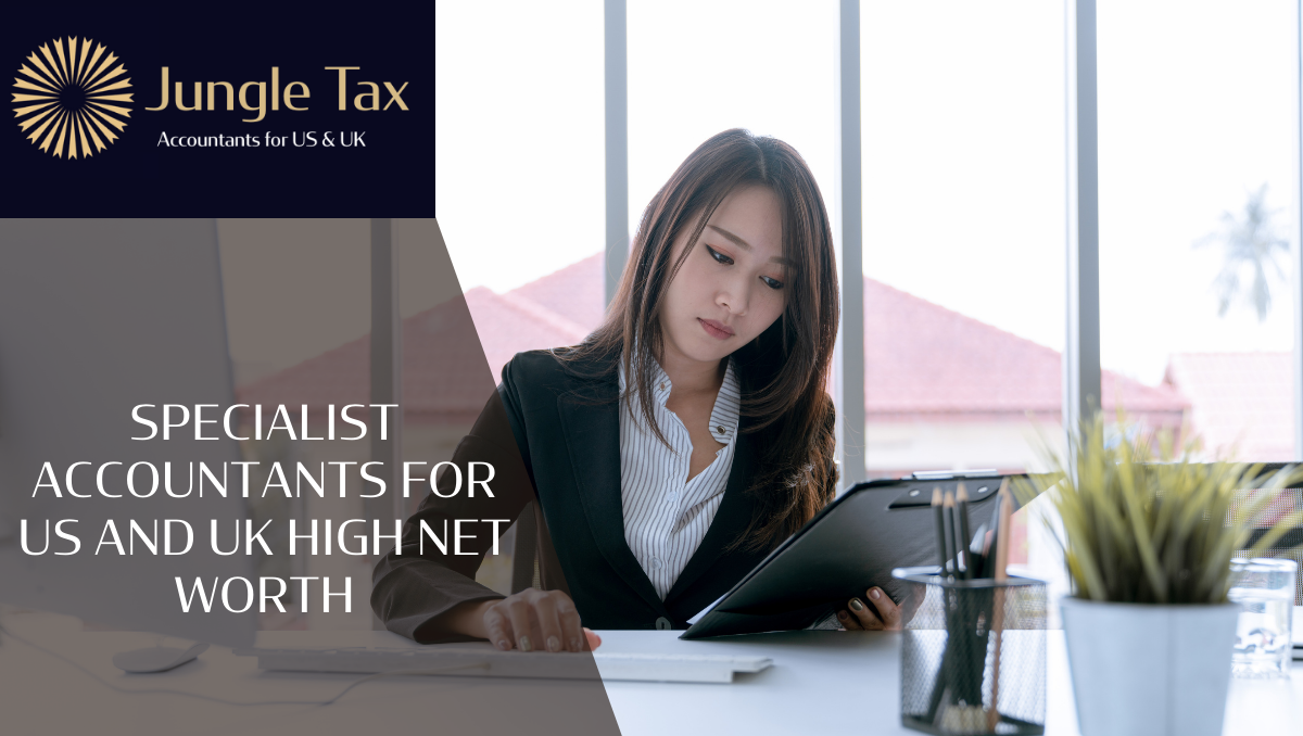 Specialist Accountants for US and UK Excessive wealth
