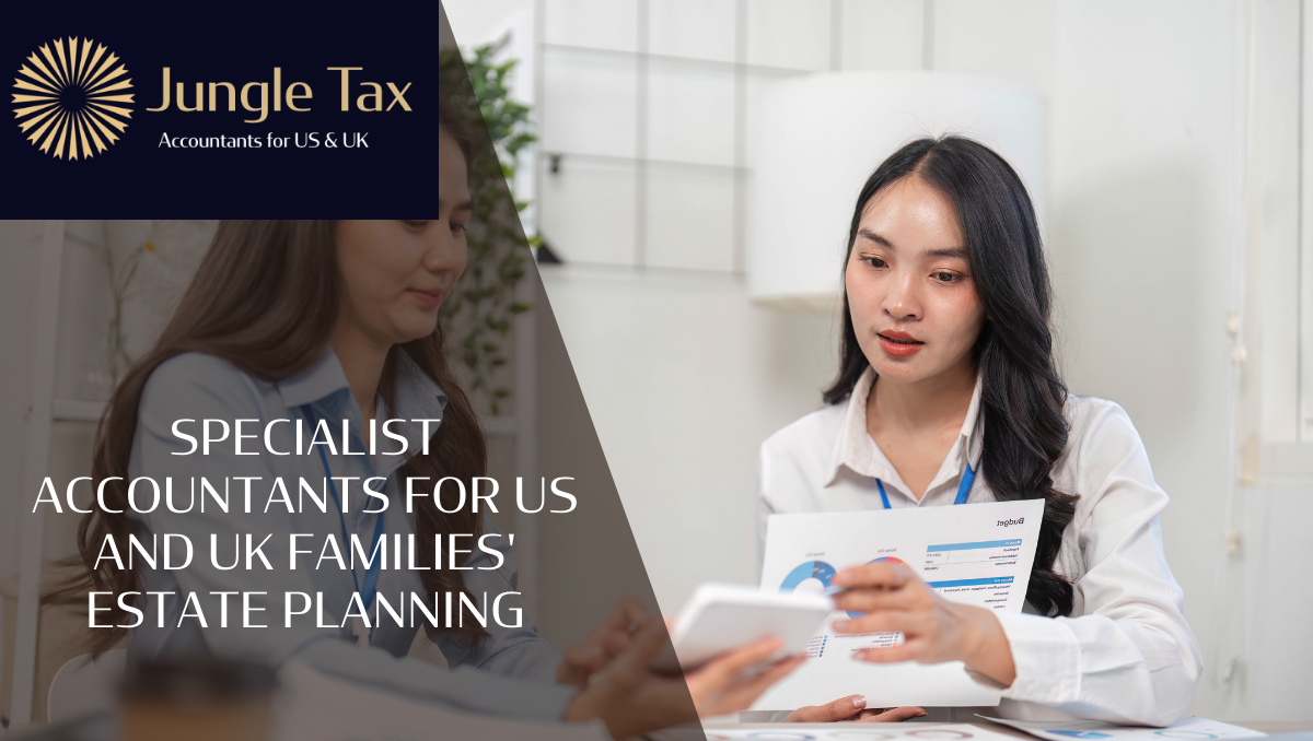 Specialist accountants for US and UK families’ estate planning